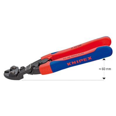 Knipex Kompakt-Bolzenschneider 200 mm - 7122200