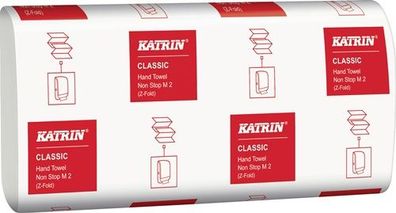 ELOS Falthandtuch Katrin Classic M 2 2-lagig weiß L203mm xB240mm ca.4000 Té