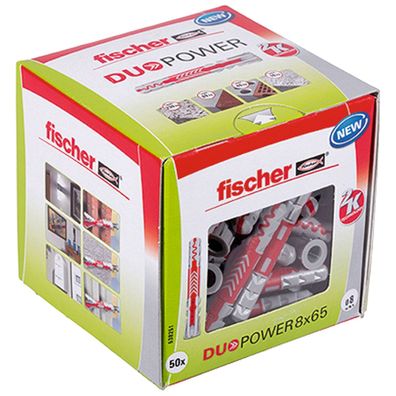 Fischer 50x Duopower 8 x 65 mm - 538251