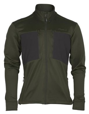 Pinewood 5209 Abisko Power Fleece Jacke Moosgreen (135)