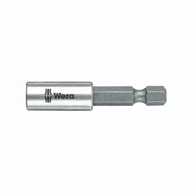 Wera Bithalter 899/4/1 S 1/4â€³ F 6,3 1/4â€³ 1/4â€³ C 6,3 Magnet Sprengring Länge