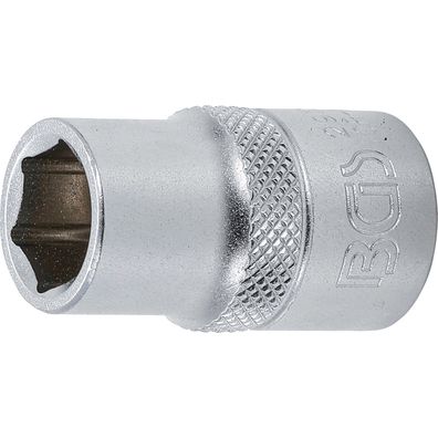 BGS Steckschléssel-Einsatz Sechskant Antrieb Innenvierkant 12,5 mm (1/2") S