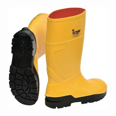 TECHNO BOOTS Sicherheitsstiefel Rönne Größe 43 gelb - 35332-43