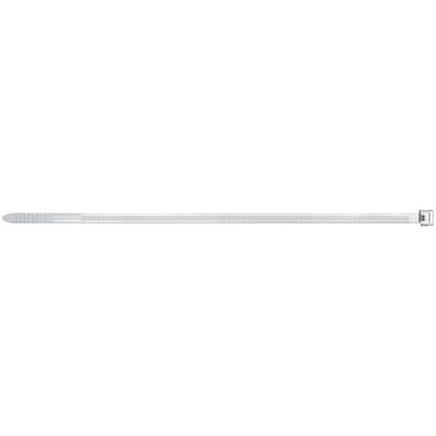 Fischer 100x Kabelbinder BN 3,6 x 300 mm transparent - 37490