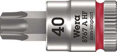 Wera Steckschlésseleinsatz 8767 A HF TORX 1/4" T40 Länge 28 mm - 5003371001