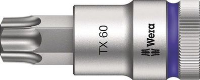 Wera Steckschlésseleinsatz 8767 C HF TORX 1/2" T60 Länge 60 mm - 5003838001