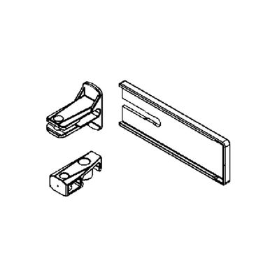 Bessey Set fér Korpuszwinge KRE / KREV (3x Schutzkappen / 2x Werkstéckaufla