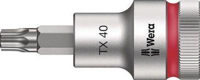 Wera Steckschlésseleinsatz 8767 C HF TORX 1/2" T40 Länge 60 mm - 5003834001