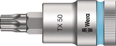 Wera Steckschlésseleinsatz 8767 C HF TORX 1/2" T50 Länge 60 mm - 5003836001