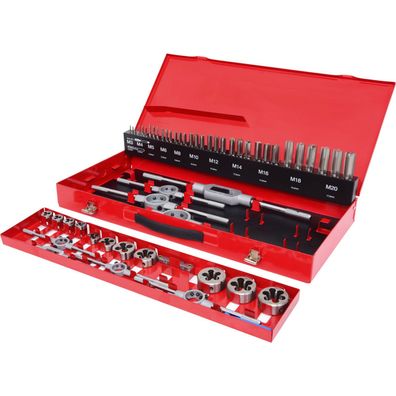 KS TOOLS HSS Gewindeschneidwerkzeug-Satz 54tlg. - 331.0654