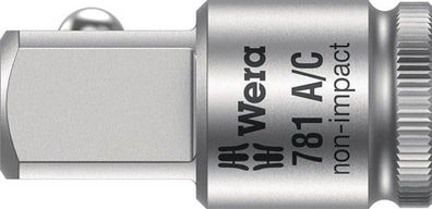 Wera Vergrößerungsstéck 781 A 1/4" Antrieb1/4" Abtrieb 1/2" Länge 36 mm - 5