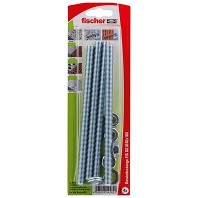 Fischer 4x Gewindeanker FIS GS M10x165 - 44582