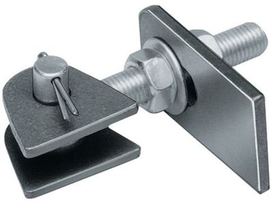 GAH Alberts Verstellbares Torband 146x23x55x130x28x50x16x8mm STA roh Btl