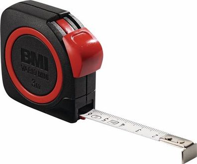 BMI Taschenrollbandmaß VARIO Mini L.3m B.10mm mm/cm EG II ABS Automatic - 4