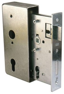 GAH Alberts Schlosskasten DIN L/R Maß A185xB90xC55xE30mm Dornm.55mm - 41340