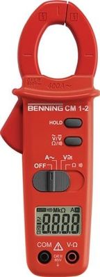 Benning Stromzangenmultimeter CM 1-2 0,1 A-400 A CAT III 600 V - 44062