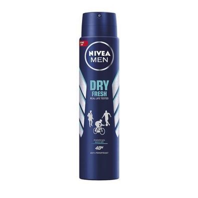 Nivea Men Dry Fresh Antyperspirant, 250ml - Beruhigend und effektiv