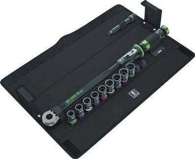 Wera Drehmomentschlésselset Klick-Torque C 3 Set 2 11-tlg.40-200 Nm 1/2 Zol