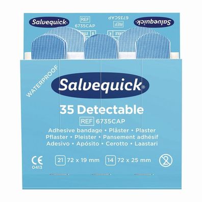 Salvequick Pflasterstrips Salvequick detectable - 51030127