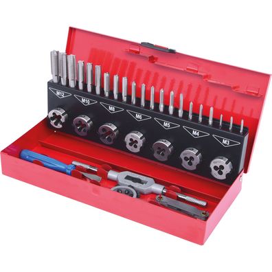 KS TOOLS HSS Co Gewindeschneidwerkzeug-Satz 32tlg. - 331.0732