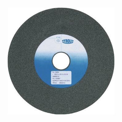Tyrolit Schleifbockscheibe ß 175 x B 25 x 32 mm Körnung 80 Siliciumcarbid
