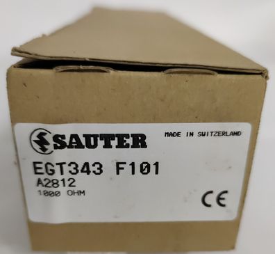 Sauter Temperaturfühler EGT 343 F101 A2812 1000 Ohm Stabfühler