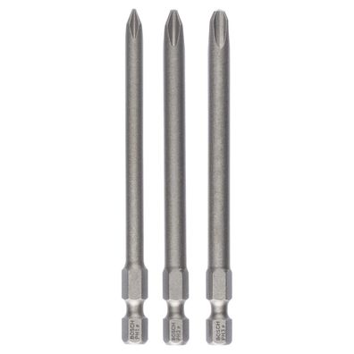 Bosch Schrauberbit-Set Extra-Hart, 3tlg. PH1, PH2, PH3, 89 mm - 2607001757