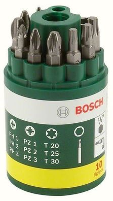 Bosch Schrauberbit-Set, 10tlg. inklusive Torx - 2607019452