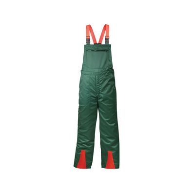 Feldtmann Schnittschutzlatzhose FICHTE grén / rot Gr. 58 - 22772-58