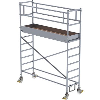 Génzburger Steigtechnik Rollgerést 0,75 x 2,45 m Plattformhöhe 2,45 m - 171