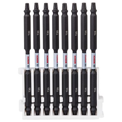 Bosch Schrauberbit-Set Impact Control mit Doppelklinge 8tlg. Torx 110 mm