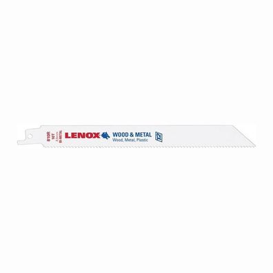 LENOX 5x Säbelsägeblatt 810R Länge 203 mm Breite 19 mm TPI 10 - 20580810R