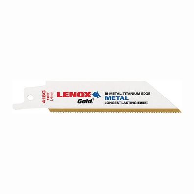 LENOX 5x Säbelsägeblatt Gold Länge 102 mm Breite 19 mm TIN TPI 18 - 2106841