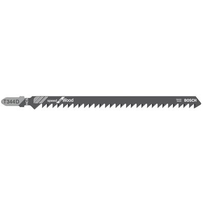 Bosch 5x Stichsägeblatt T 344 D Speed for Wood - 2608633A34