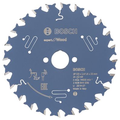 Bosch Kreissägeblatt Expert for Wood fér Handkreissägen 130 x 20 x 1,6 mm 2
