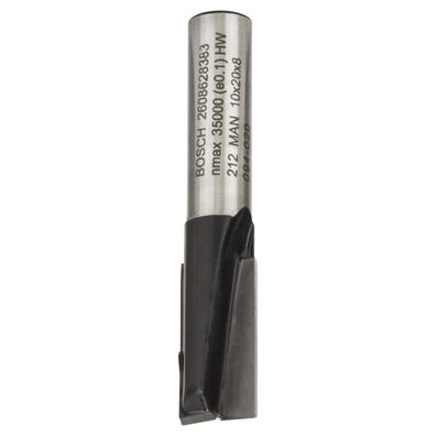 Bosch Nutfräser Standard for Wood 8 mm D1 10 mm L 20 mm G 51 mm - 260862838