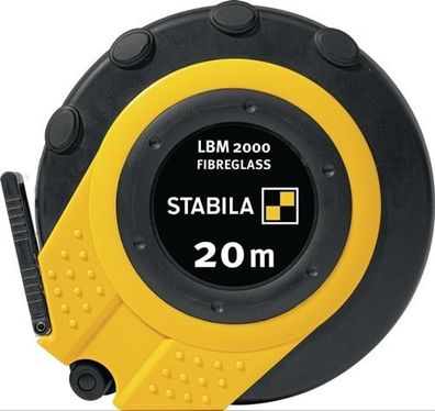 Stabila Kapselbandmaß LBM 2000 Fibreglass L.20m Band-B.13mm cm EG III Glasf