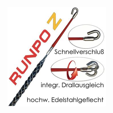 Runpotec Kabeleinziehstrumpf RUNPO Z Kabel-ß 6-9 mm - 20273