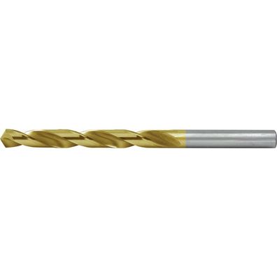RUKO 5x Spiralbohrer DIN 338 Typ N TiN HSS ß 11,4 mm - 250114T