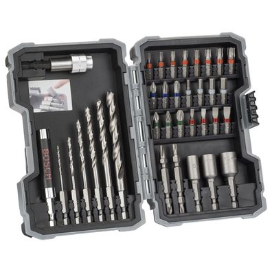 Bosch 35tlg. Holzbohrer- und Schrauberbit Set - 2607017327