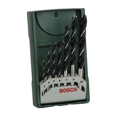 Bosch Mini-X-Line-Holzbohrer-Set, 7tlg. - 2607019580