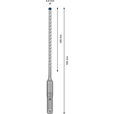 Bosch Expert SDS plus-7X Hammerbohrer 5 x 100 x 165Â mm - 2608900060