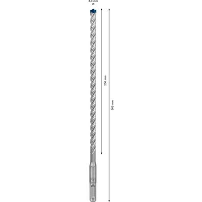 Bosch Expert SDS plus-7X Hammerbohrer 8 x 200 x 265Â mm - 2608900090