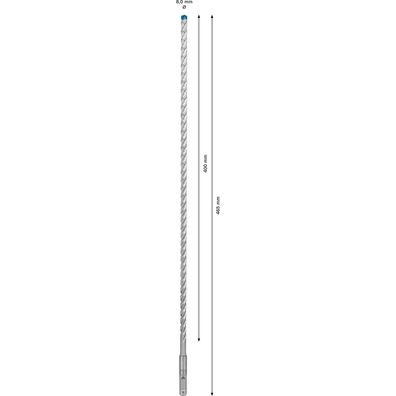 Bosch Expert SDS plus-7X Hammerbohrer 8 x 400 x 465Â mm - 2608900093