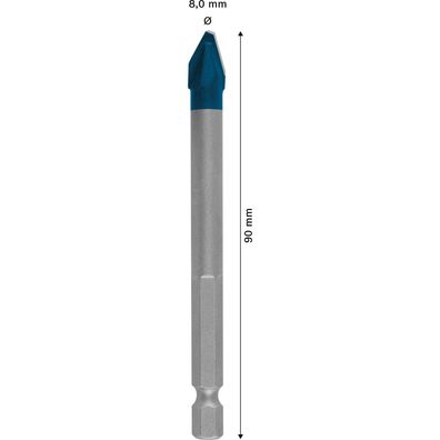 Bosch Expert HEX-9 HardCeramic Bohrer 8 x 90Â mm - 2608900592