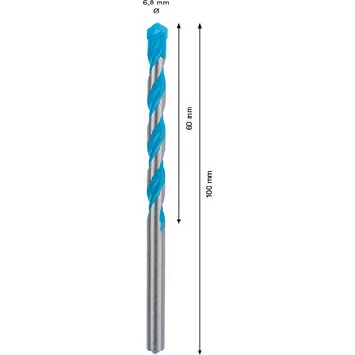 Bosch Expert CYL-9 MultiConstruction Bohrer 6 x 60 x 100Â mm - 2608900611