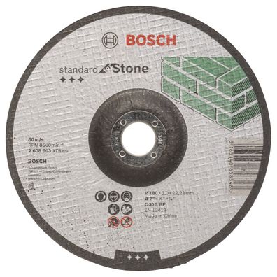 Bosch Trennscheibe gekröpft Standard for Stone C 30 S BF 180 mm 22,23 mm 3