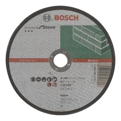 Bosch Trennscheibe gerade Standard for Stone C 30 S BF 180 mm 22,23 mm 3 mm