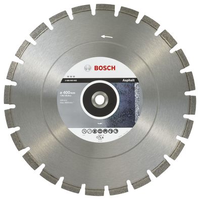 Bosch Diamanttrennscheibe Best for Asphalt, 400 x 20/25,40 x 3,2 x 12 mm -2