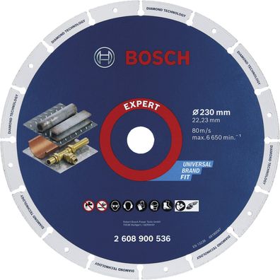 Bosch Expert Diamond Metal Wheel Trennscheibe 230 x 22,23Â mm - 2608900536